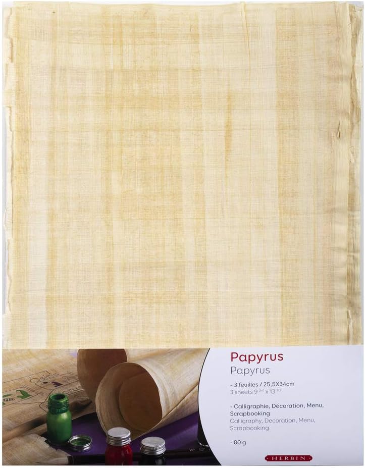 Herbin 91000T Papiro 3 fogli 21x29,7 cm