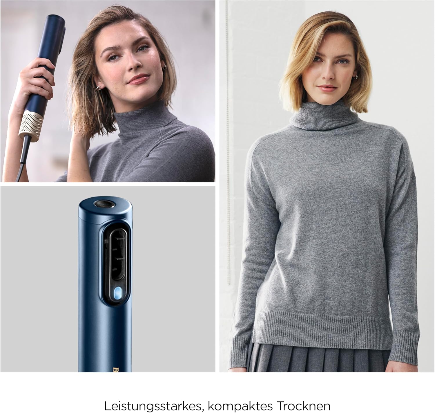 Detalle de BaByliss Air Wand AS6553E – All-in-One Haartrockner, Glätteisen und Styler mit Wet-to-Dry
