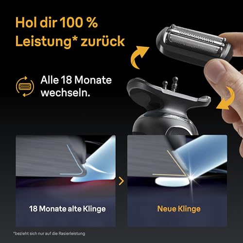 Detalle 2 de Braun Series 5 54B Scherkopf – Originalkopf für präzise Rasur, 50/51/52 kompatibel