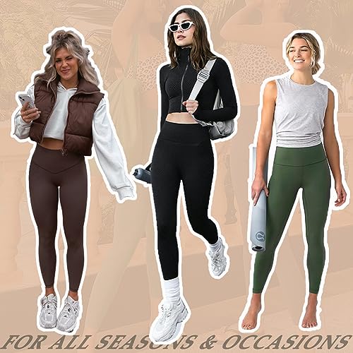Detalle 2 de ACTINPUT Leggings Mujer Fitness con Cintura Alta – Pantalones de Yoga Elásticos con Control de Abdomen