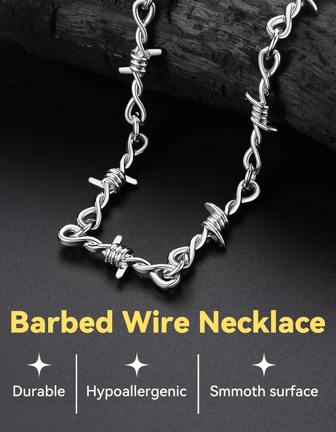 Detalle 2 de ChainsHouse Collier Chaine d'Épine 46-56 cm