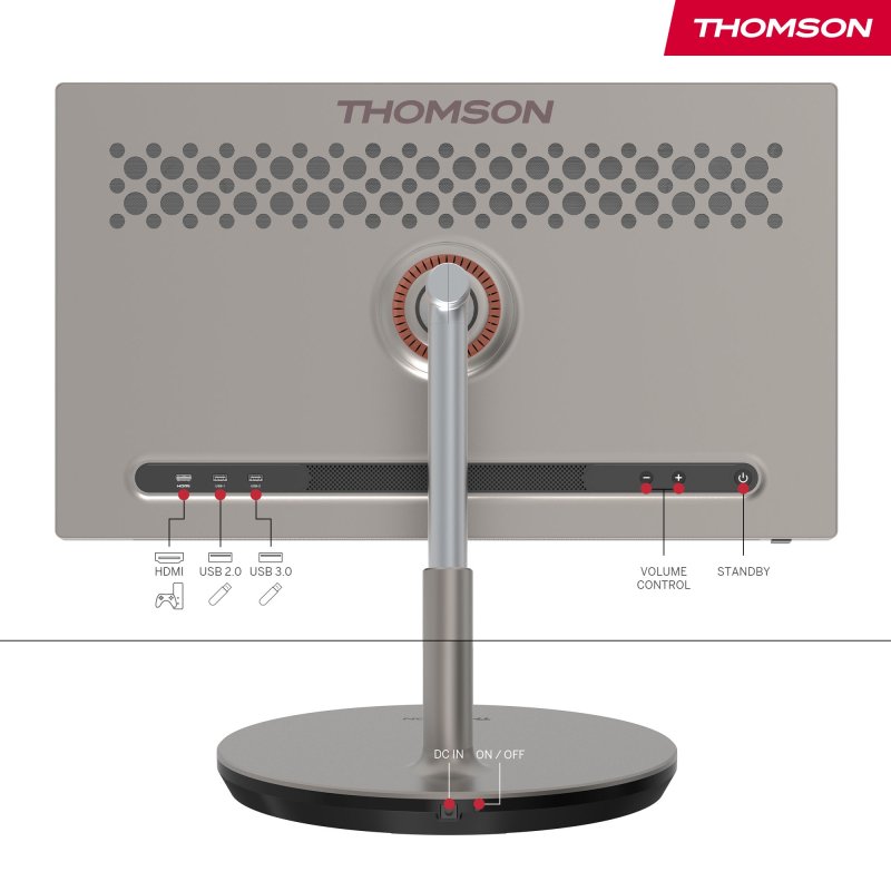 Thumbnail 3 de Thomson G63 Series 32UE5M45 32" 4K UHD Android