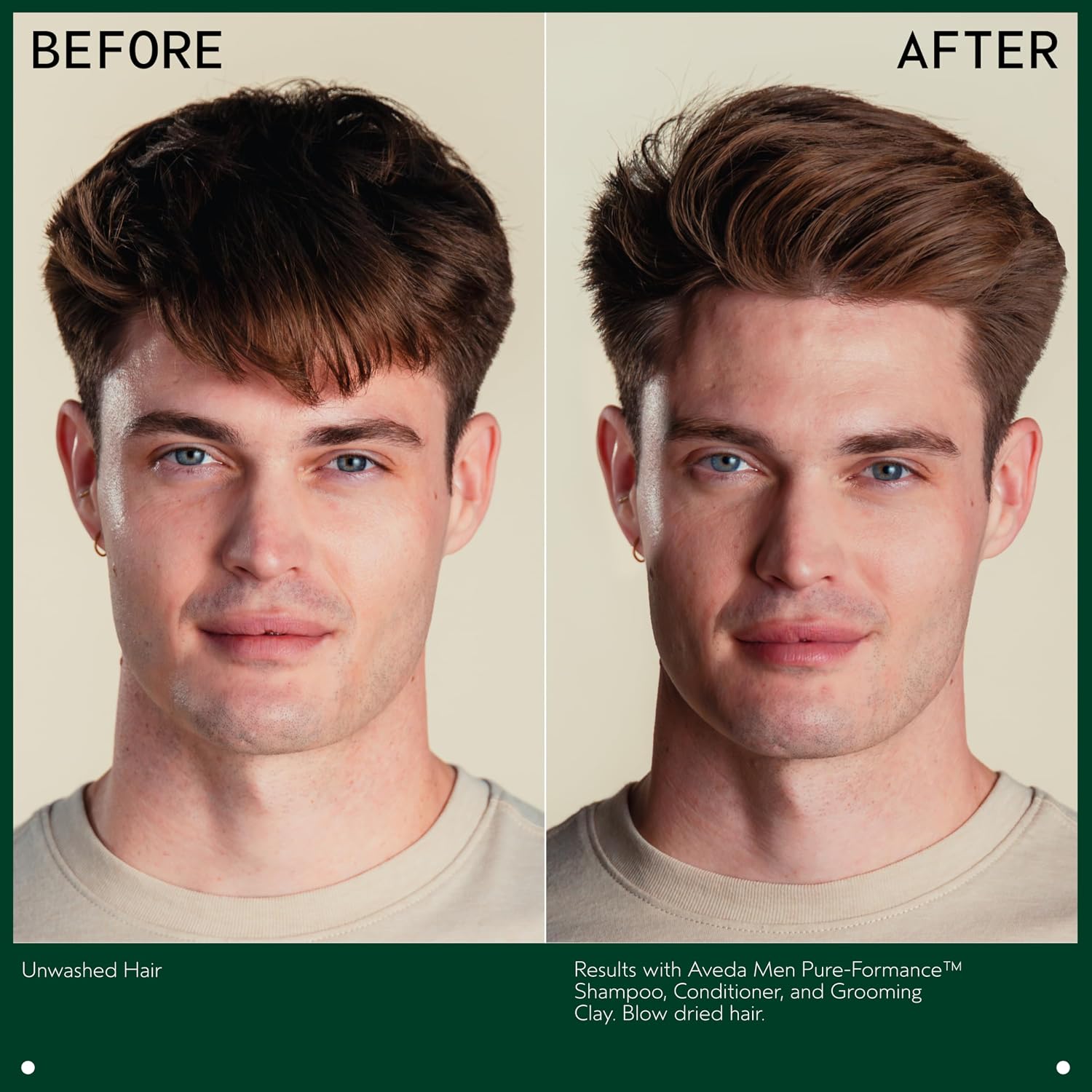 Detalle 2 de Aveda Men Pure-Formance Grooming Clay — Strong Hold, Matte Finish, Lightweight Styling Clay (2.5 oz)
