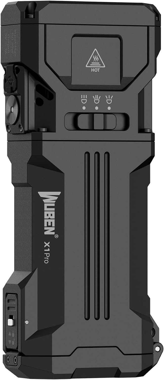 WUBEN X1Pro Rechargeable Flashlight: Ultra-Bright, Pocket-Sized Power for Any Scenario