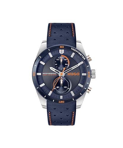 Detalle de Hugo Reloj Analógico de Cuarzo Multifunción para Hombre 1530371