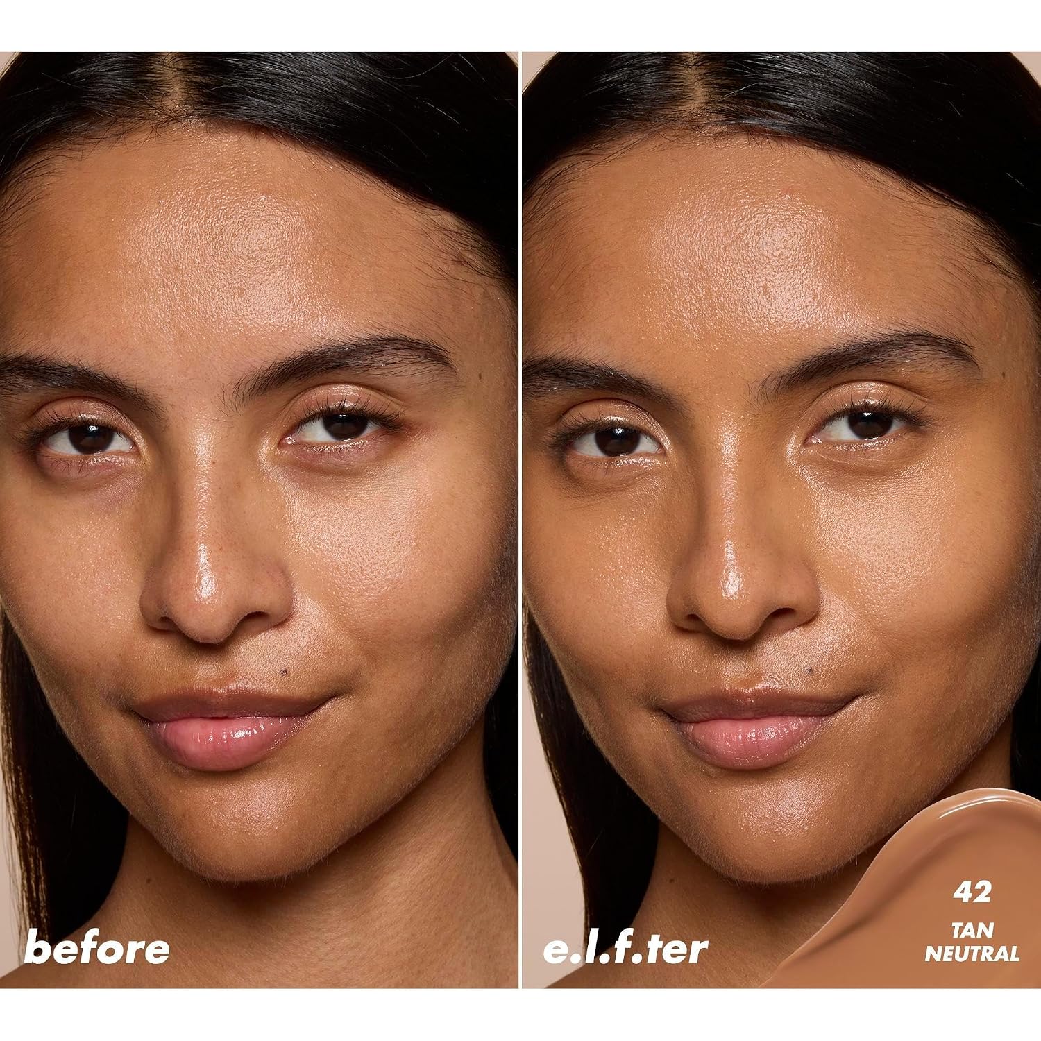 Detalle de e.l.f. Soft Glam Satin Concealer - mittlere Deckkraft, vegan, langanhaltend