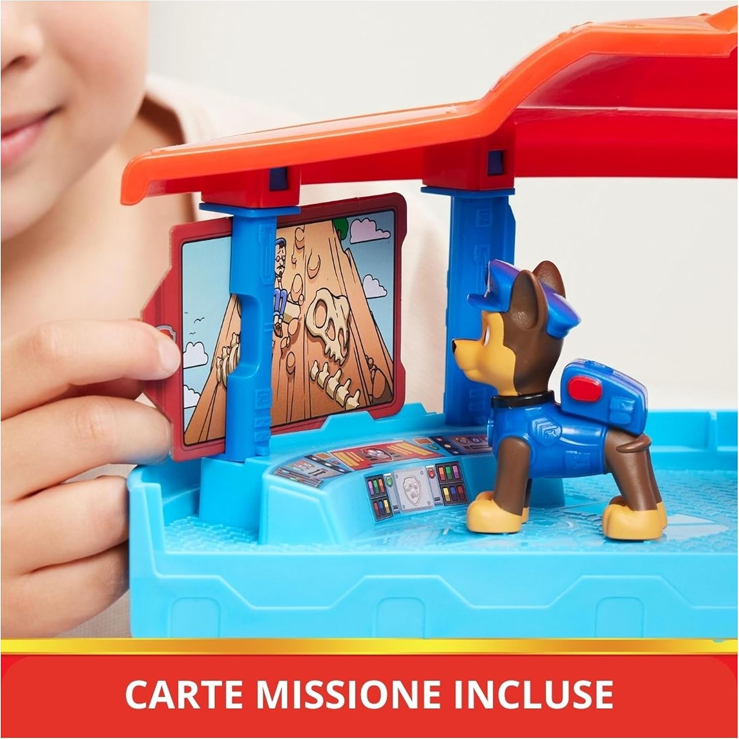 Detalle de Paw Patrol Quartier Generale con Lanciatore per Veicoli – 2 Personaggi Chase e Auto di Pattuglia