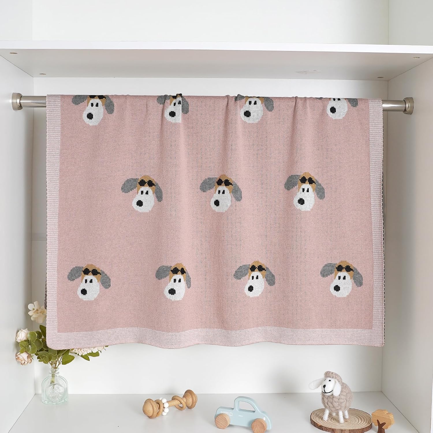 Detalle 1 de Mimixiong Baby Blanket, 30 x 40 Inch