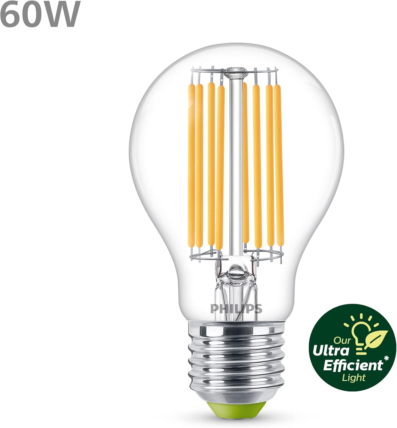 Thumbnail 1 de Philips Lighting Bombilla LED Filamento E27, 4W, Pack 3