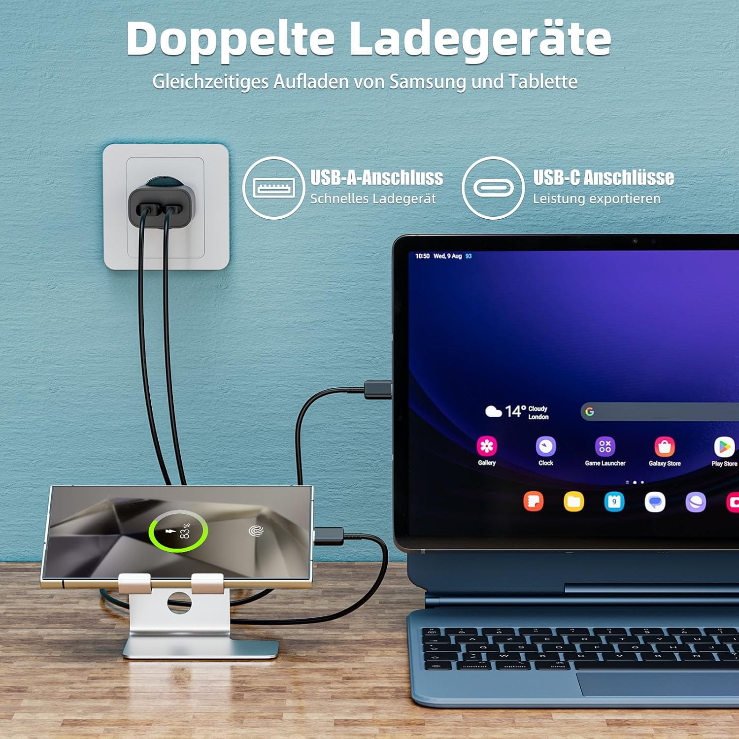 Thumbnail 2 de Sanronang Chargeur USB C 25W 2 Ports