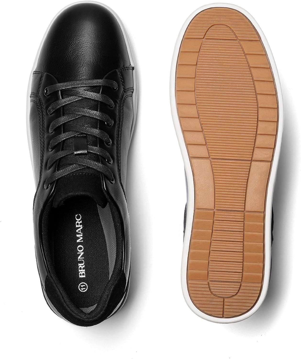 Detalle 2 de Bruno Marc Men’s Casual Dress Sneakers Skate Shoes