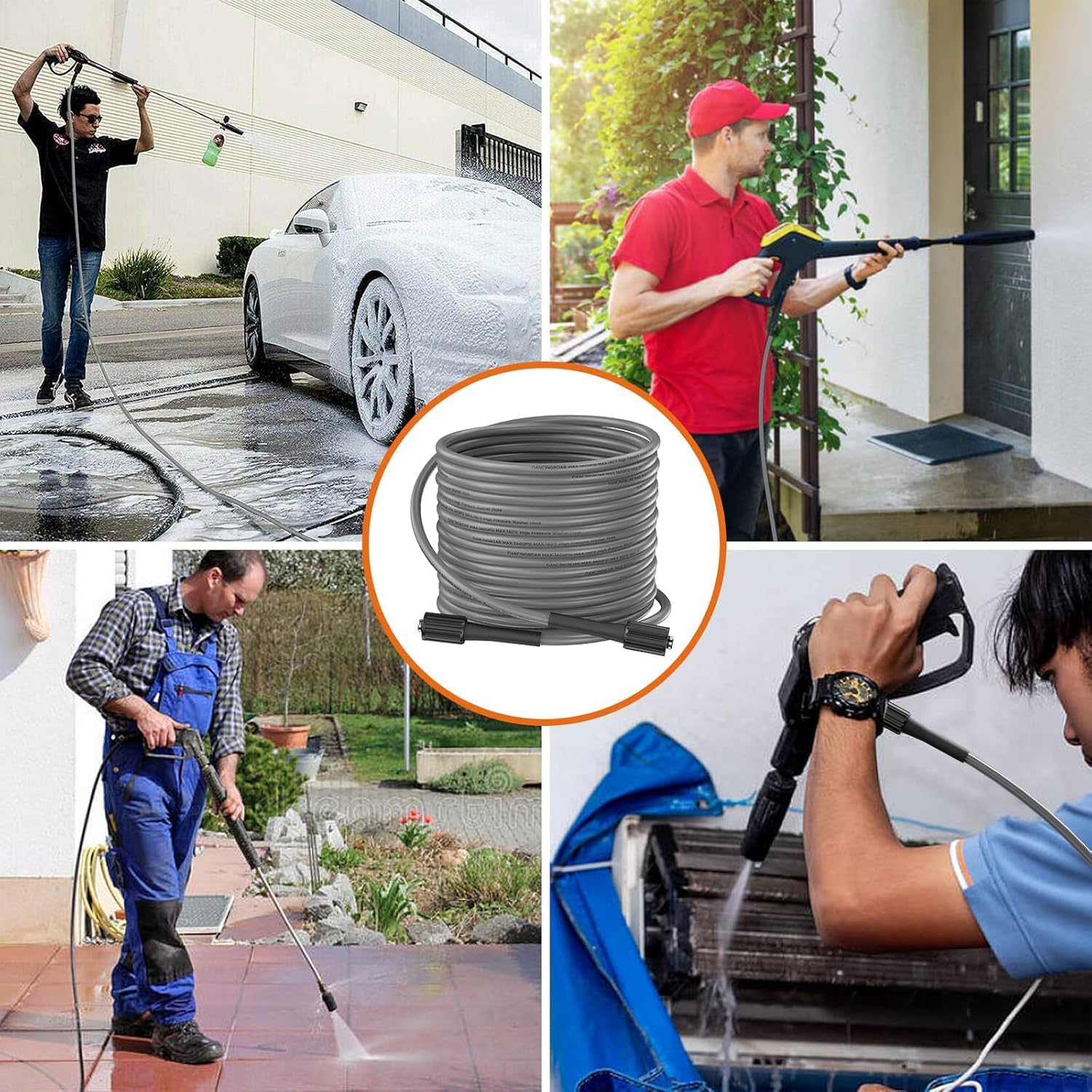 Thumbnail 6 de DANCINGBOAR 10M Pressure Washer Hose