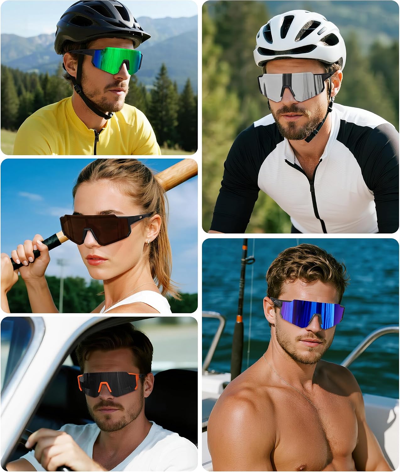 Thumbnail 2 de STORYCOAST Polarized Sports Sunglasses for Cycling, Running, TAC Lenses
