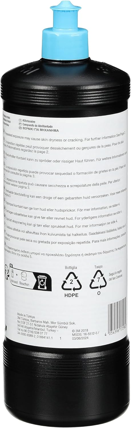 Detalle 2 de 3M Perfect-it Hochglanz-Maschinenpolitur, 09376 – Hochglanz-Finish, 1 L