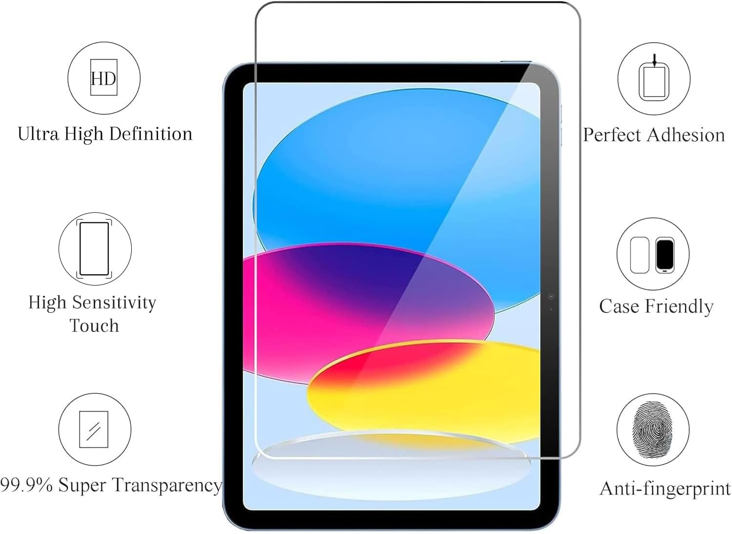 Detalle 2 de Ailun iPad screen protector 2 pack