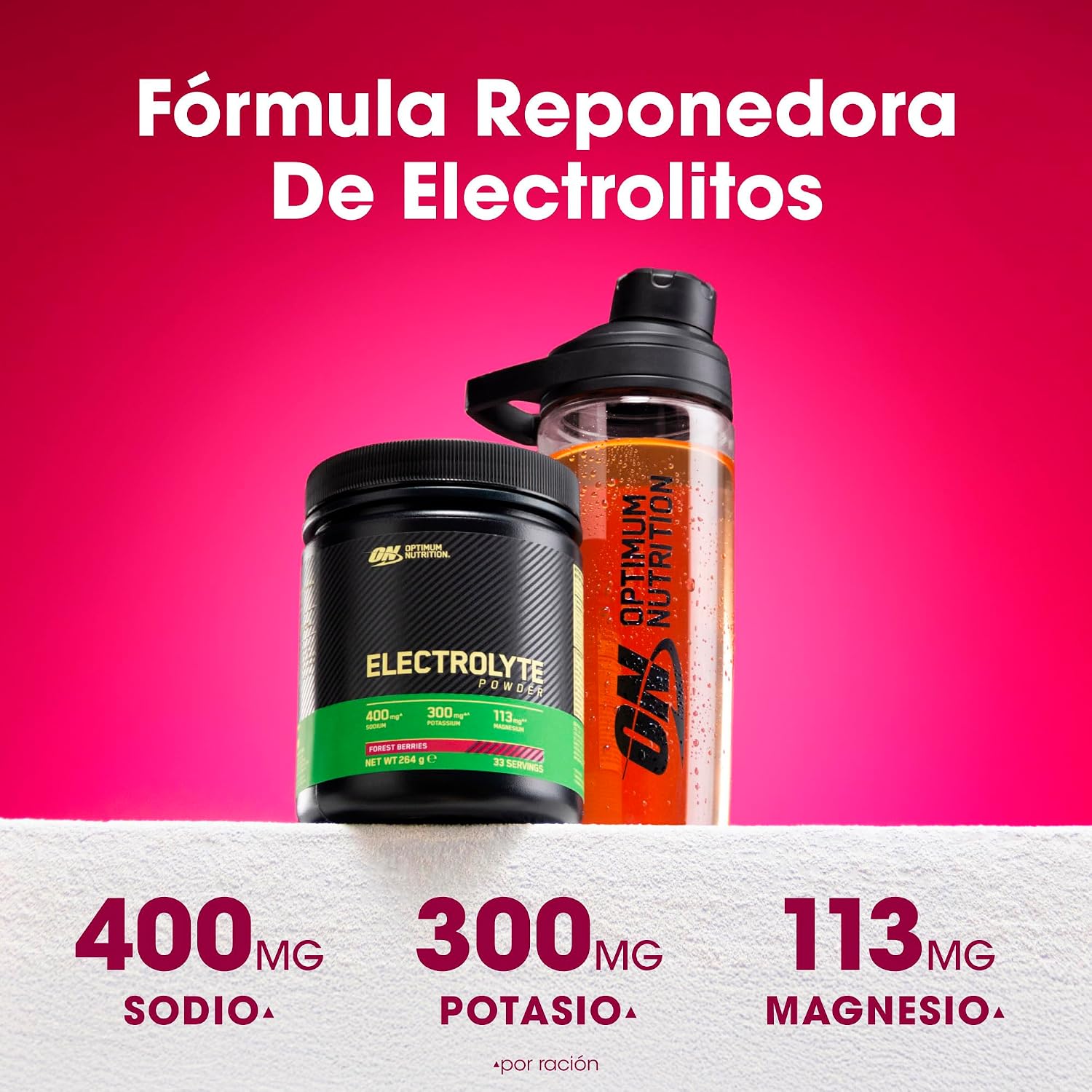Thumbnail 4 de Optimum Nutrition Electrolitos en Polvo 264 g