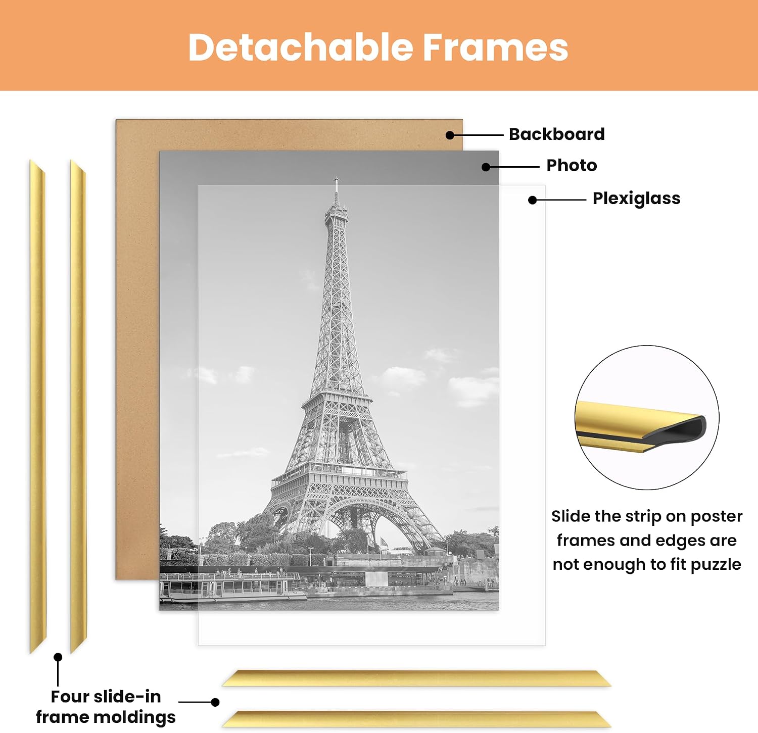 Detalle de upsimples Poster Frames, 16 x 20