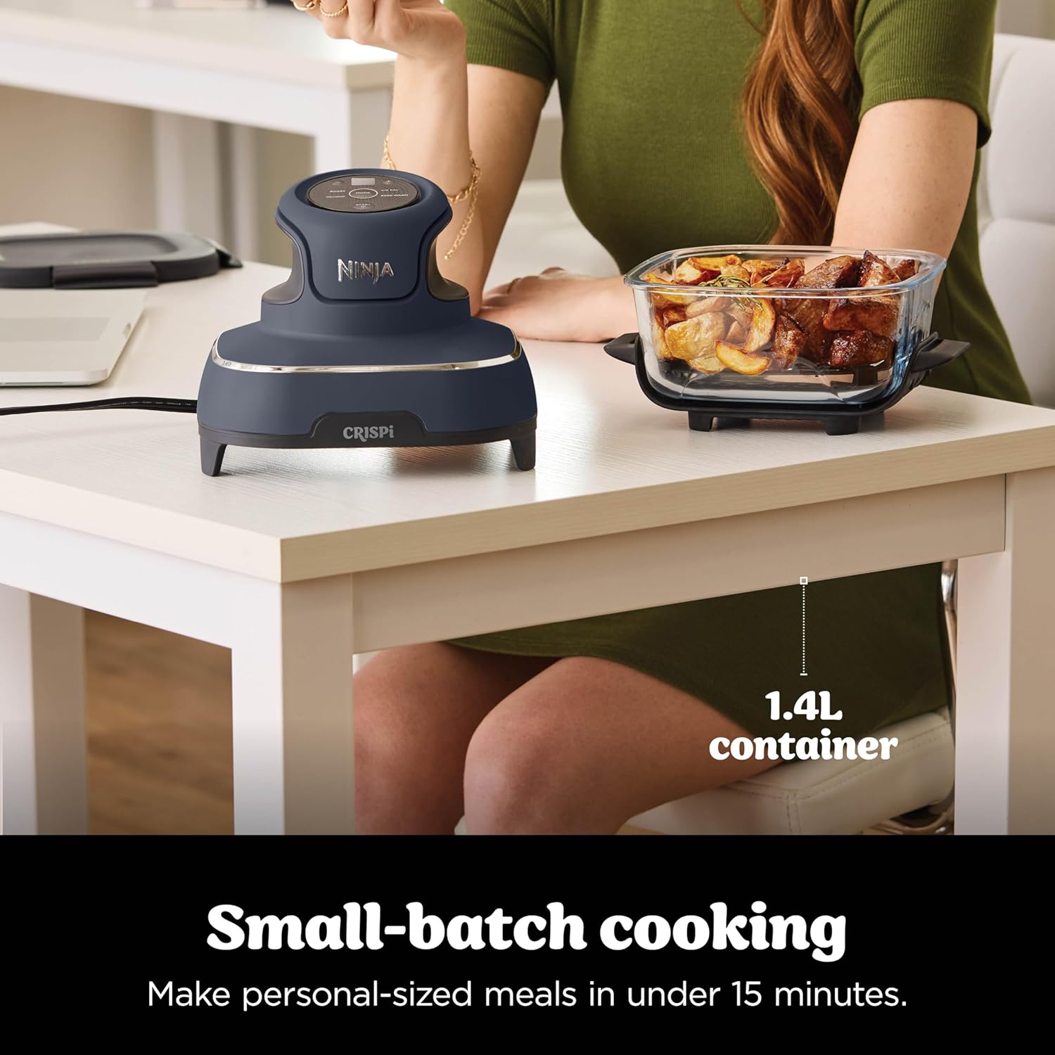 Thumbnail 6 de Ninja CRISPi Portable Air Fryer, 3.8L, 4-in-1 (FN101UKGY)