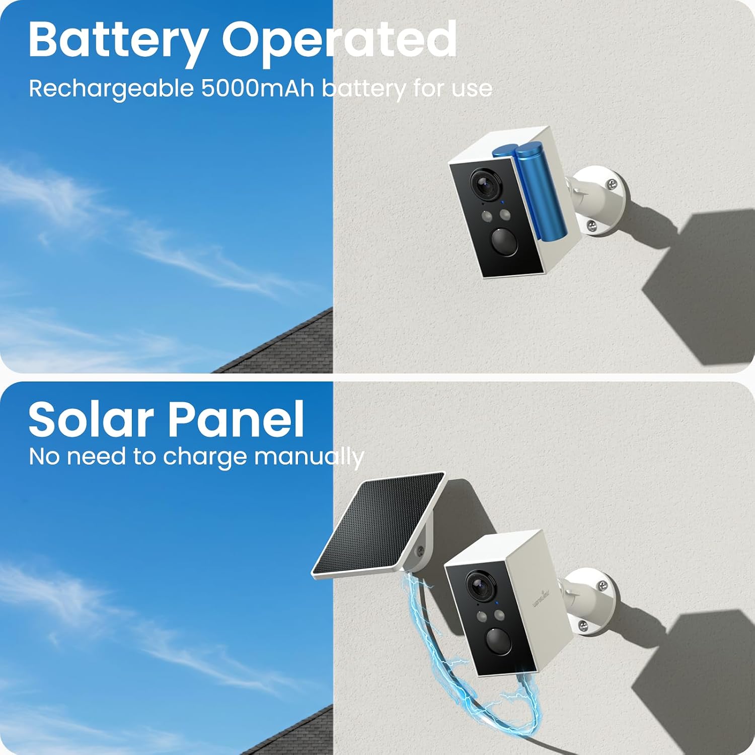 Detalle de Wansview Solar CCTV Camera 2K for security
