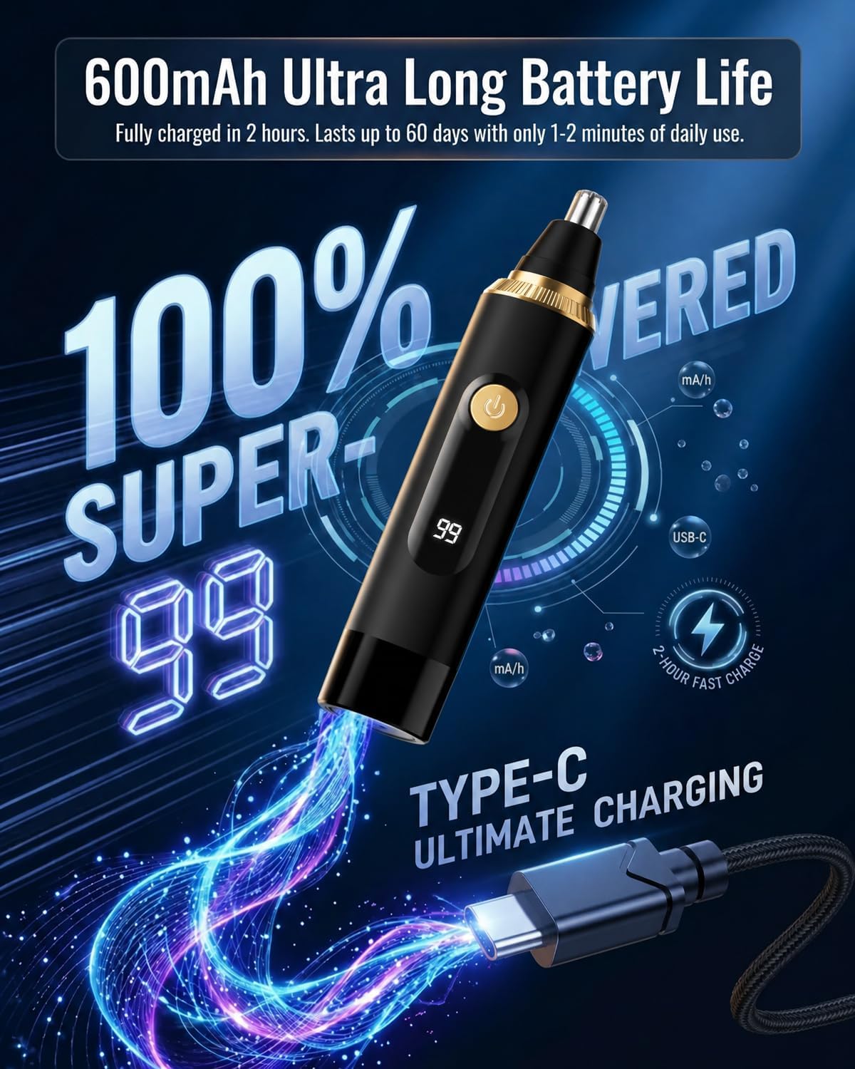 Thumbnail 6 de Nose Hair Trimmer, Stainless Steel