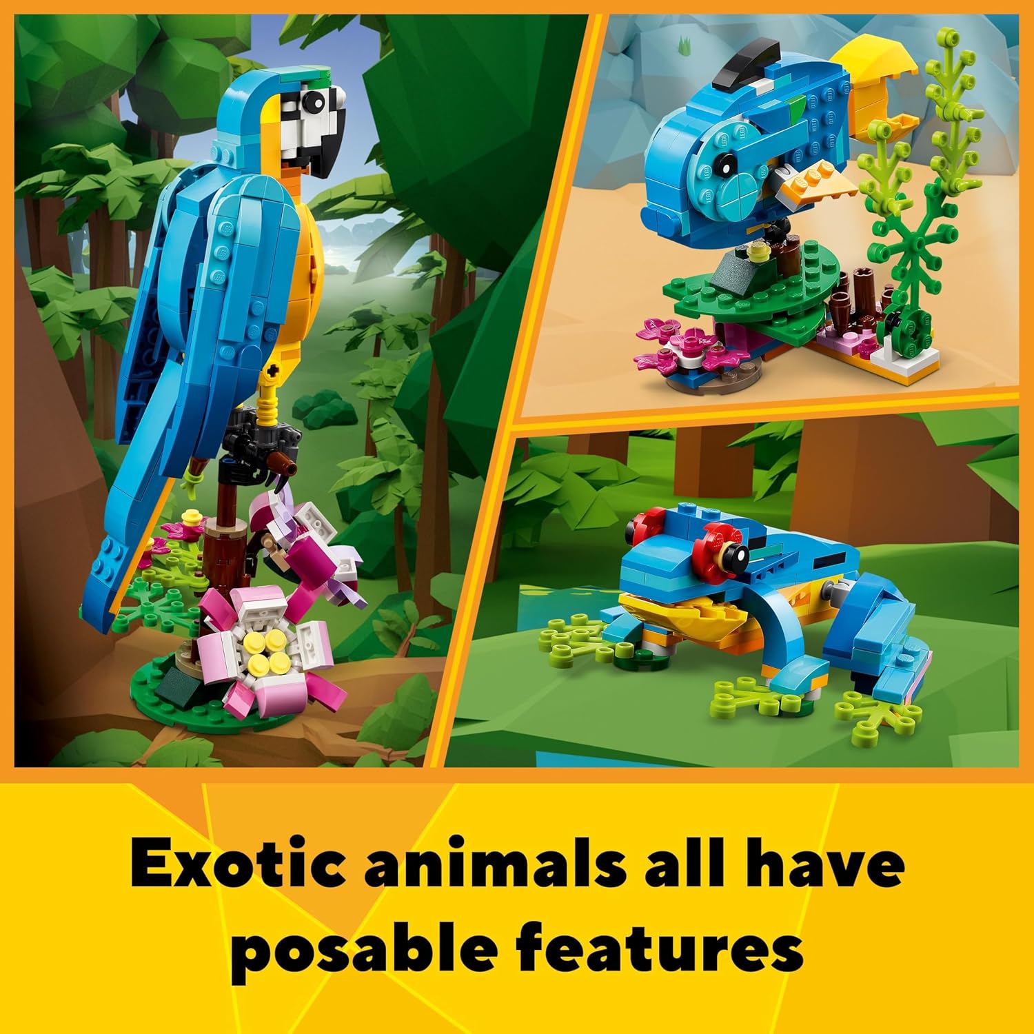 Thumbnail 4 de LEGO Creator 31136 Exotic Parrot