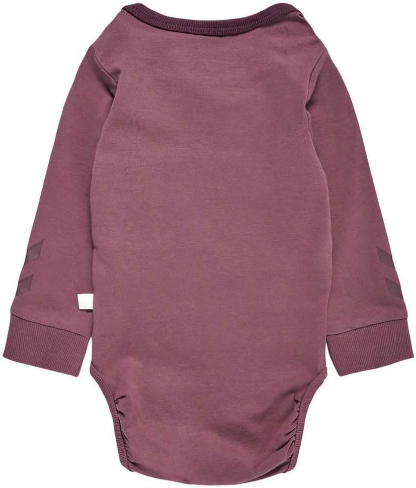 Detalle de hummel Baby Mädchen Hmlmaule Body L/S BODYSTOCKING aus Bio-Baumwolle
