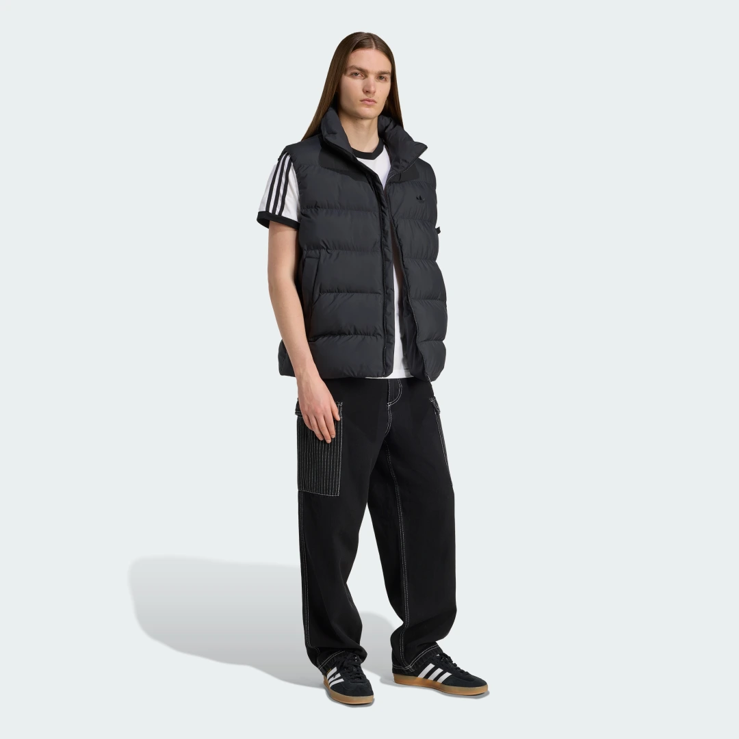 Thumbnail 2 de Chaleco Tonal Puffer Adidas negro