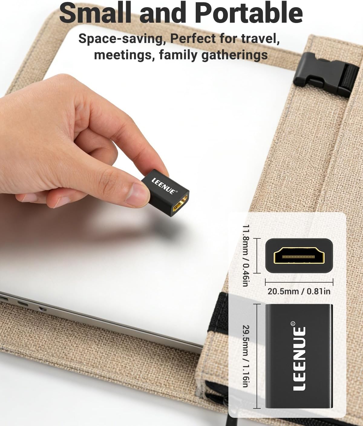 Thumbnail 6 de LEENUE HDMI Coupler 8K Adapter