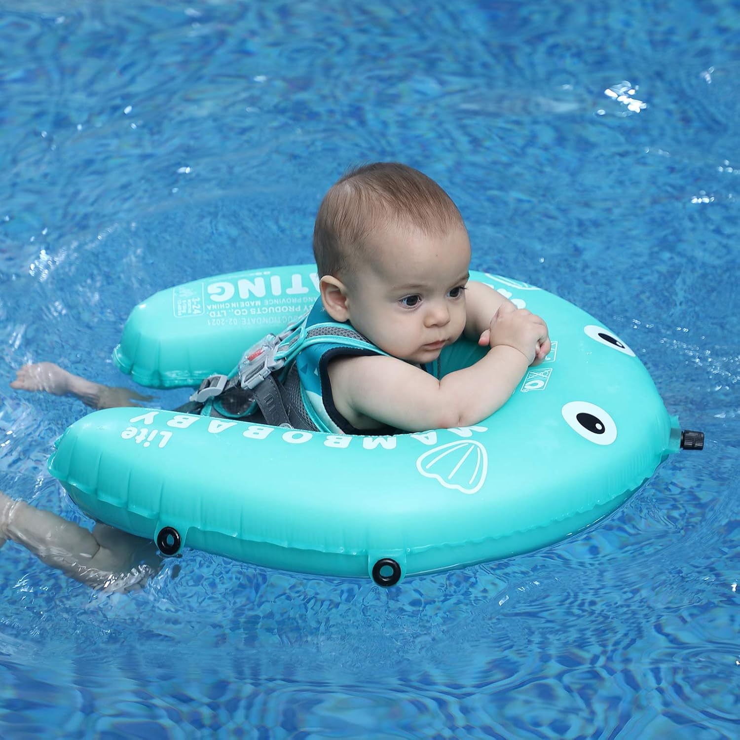 Thumbnail 6 de Mambobaby Float Self-Inflating Baby Swim Float with Canopy (Standard Edition)
