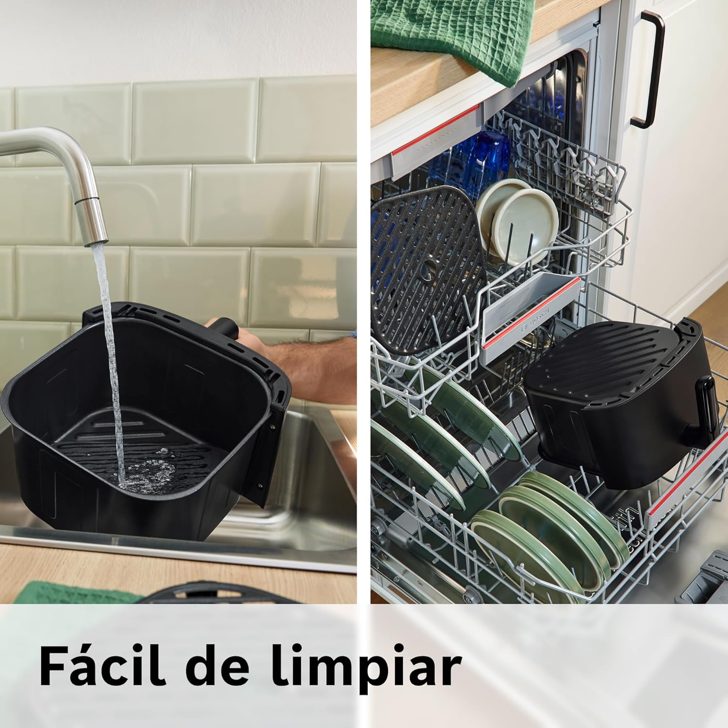 Thumbnail 5 de Bosch Serie 4 XL MAF462B0: freidora de aire Air Fryer de 6,1 L para hasta 4 raciones