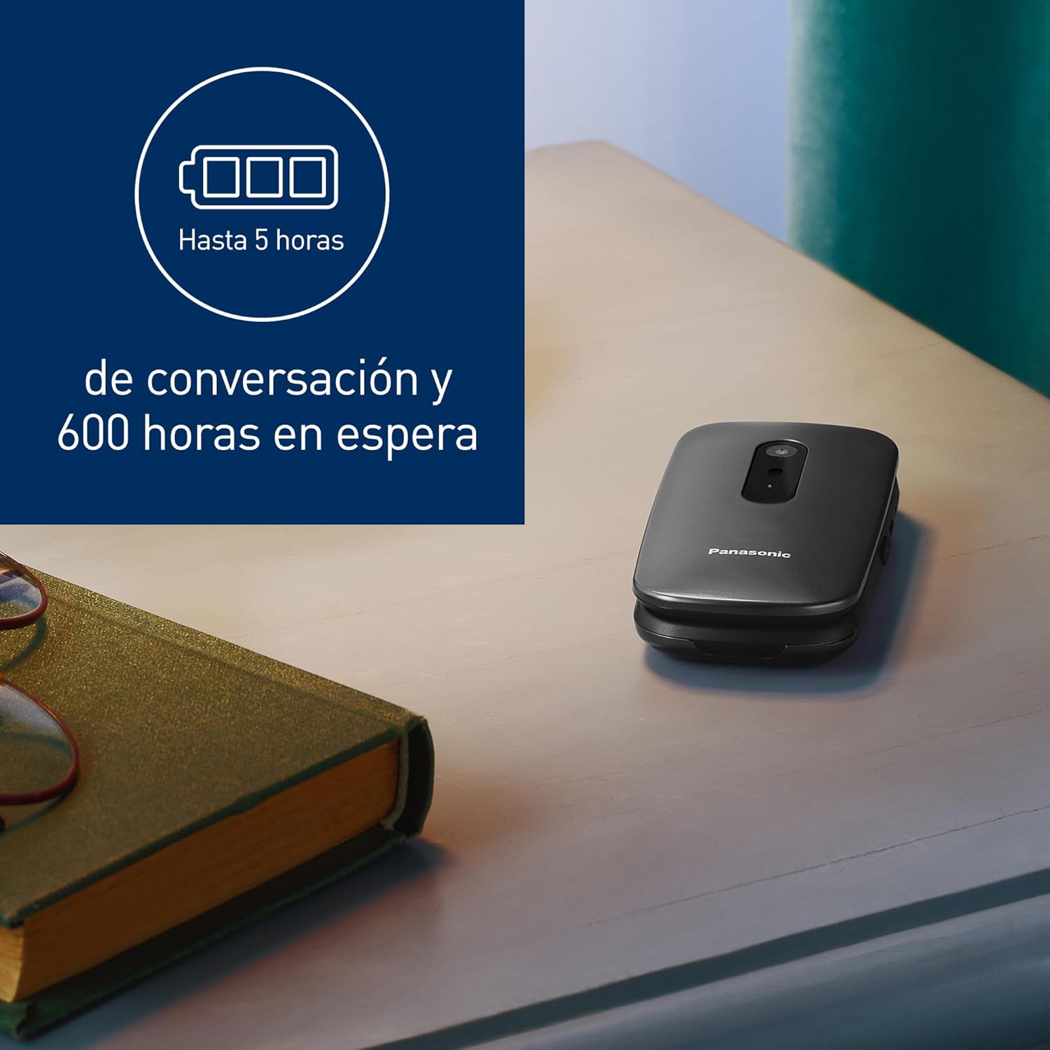 Thumbnail 4 de Panasonic KX-TU446EXG Teléfono para Personas Mayores 📱 Resistente