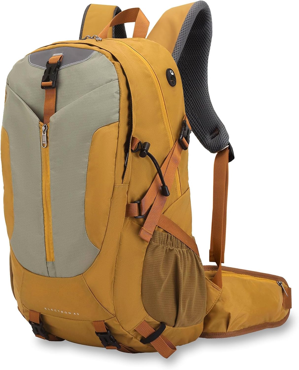 Detalle de UtiaMiaoGonGo 40L Wanderrucksack mit Regenhülle – Outdoor-Backpack für Camping, Trekking & Klettern