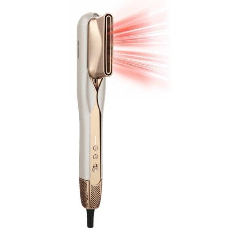 Detalle 2 de Cecotec RitualCare Air Lisse 2 en 1: plancha de pelo con aire, 1000 W, Champagne