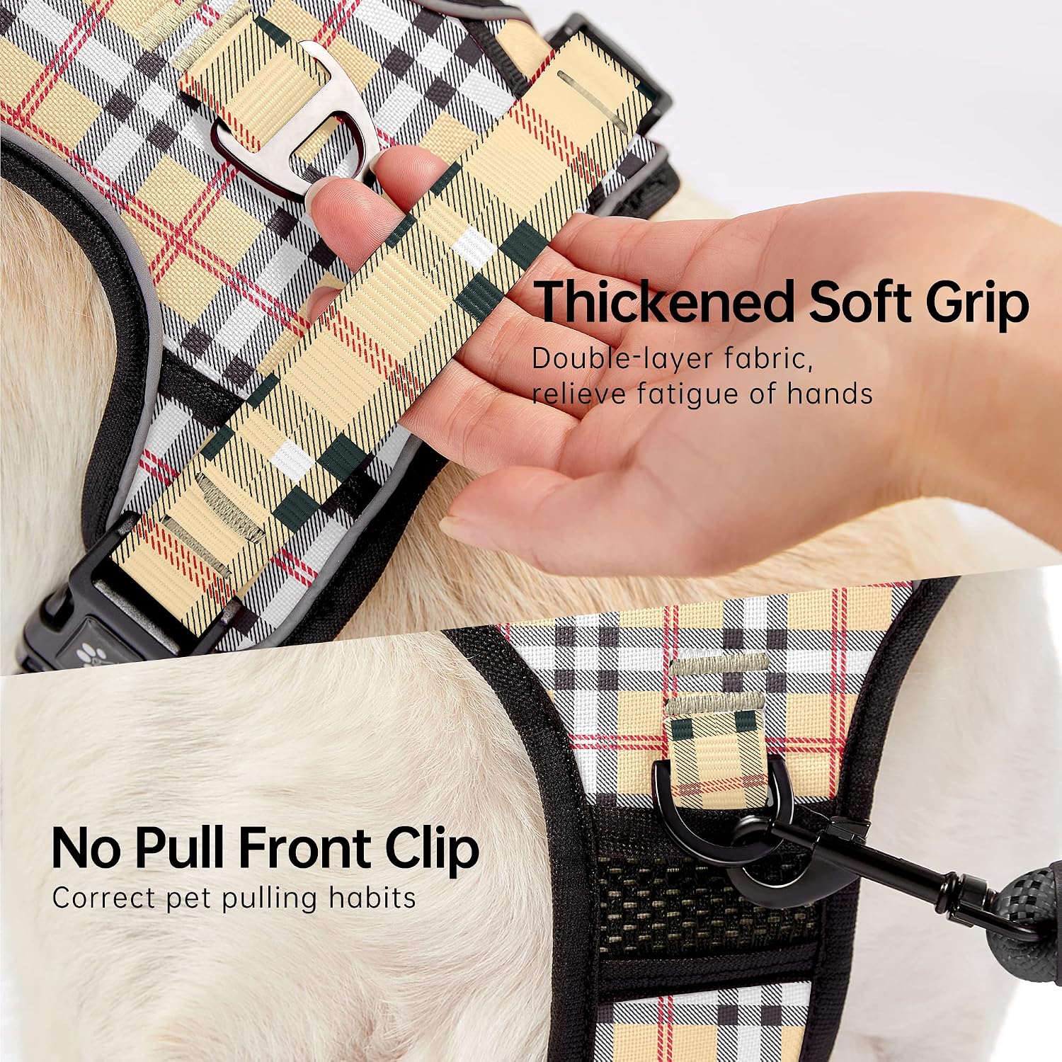 Detalle de NESTROAD Dog Harness Size S no pull vest
