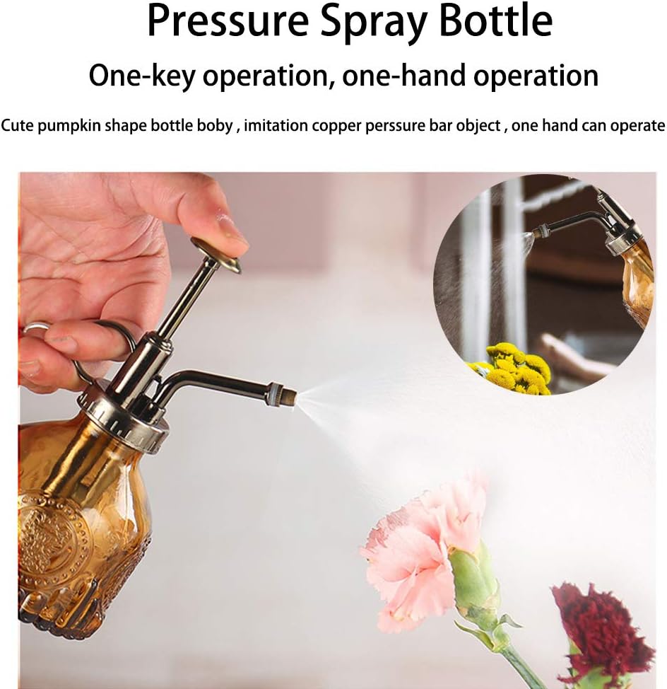 Detalle 2 de Plant Mister Glass Watering Spray Bottle 6.4in