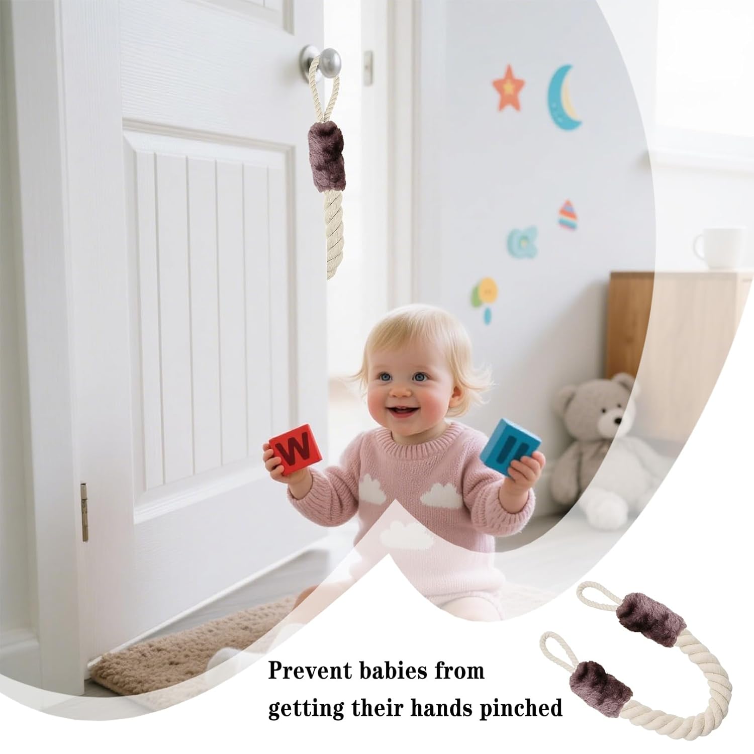 Thumbnail 3 de Braun Türkordel Klemmschutz Türstopper