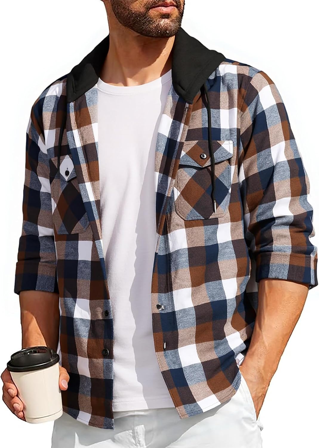 Thumbnail 3 de SwissWell chemise homme carreaux flanelle ⚙
