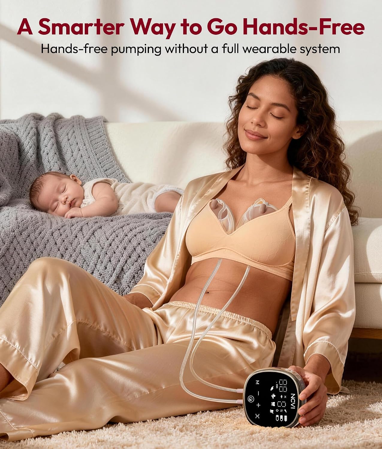 Thumbnail 6 de NCVI AM8782-2-US Wearable Breast Pump, Hands-Free In-Bra Electric Pump