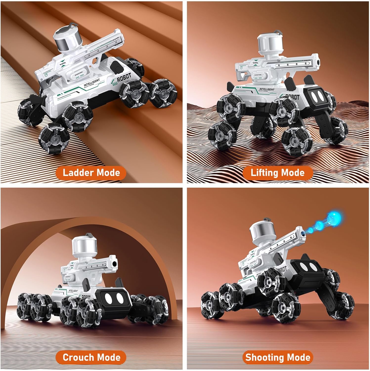 Detalle 2 de Daxiongmao Robot Dog toy with gesture control
