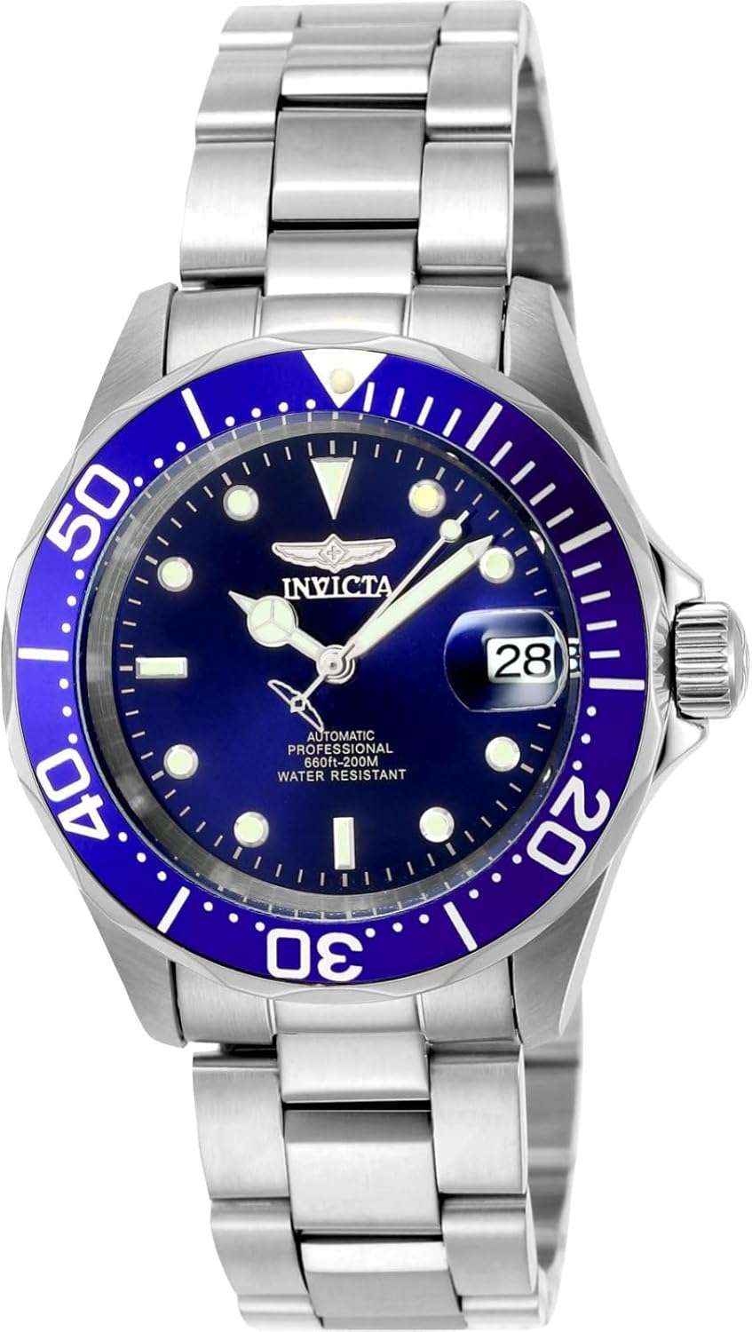 Thumbnail 6 de Invicta Pro Diver Edelstahl Herren Automatikuhr 40 mm (Modell 9110)