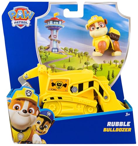 Thumbnail 10 de PAW Patrol Rubble-Figur mit Bulldozer-Baufahrzeug – ab 3 Jahren