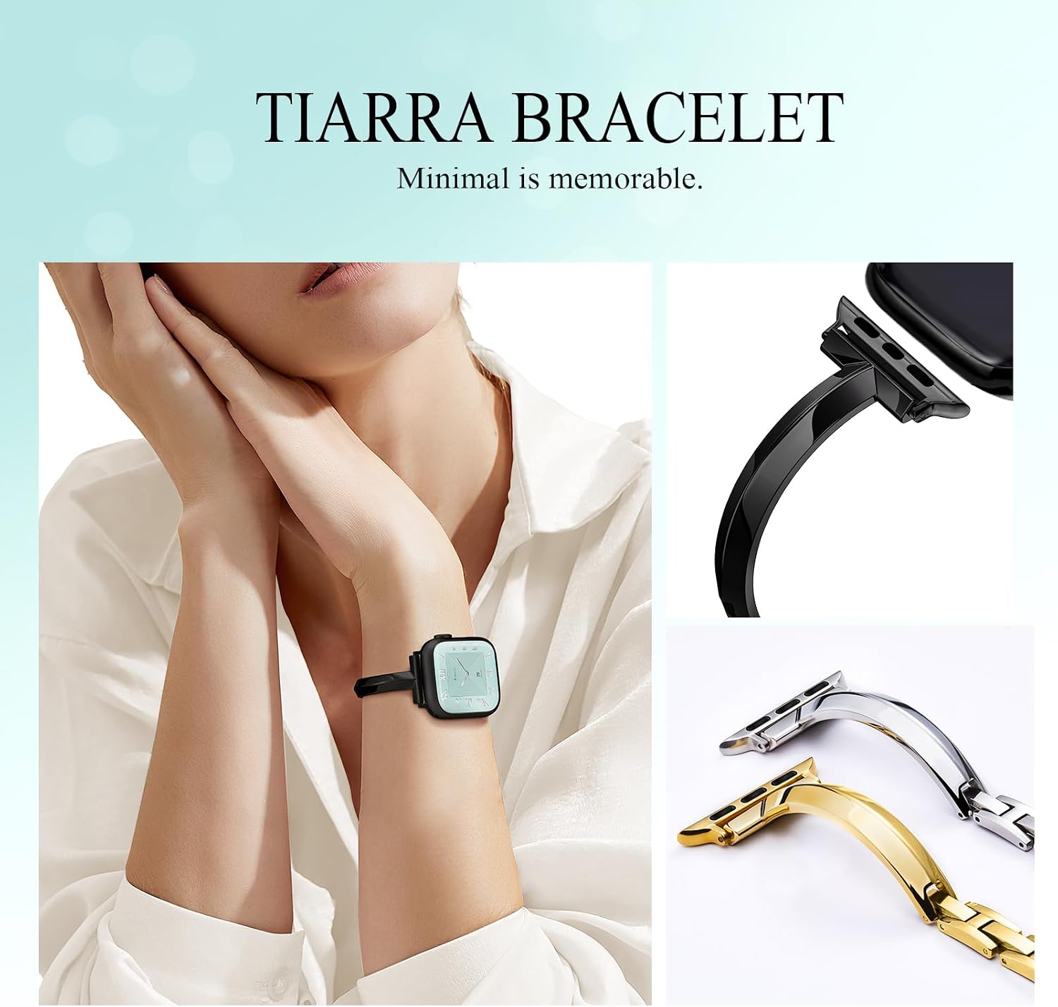 Thumbnail 2 de Missair Thin Band Apple Watch strap 130-190mm