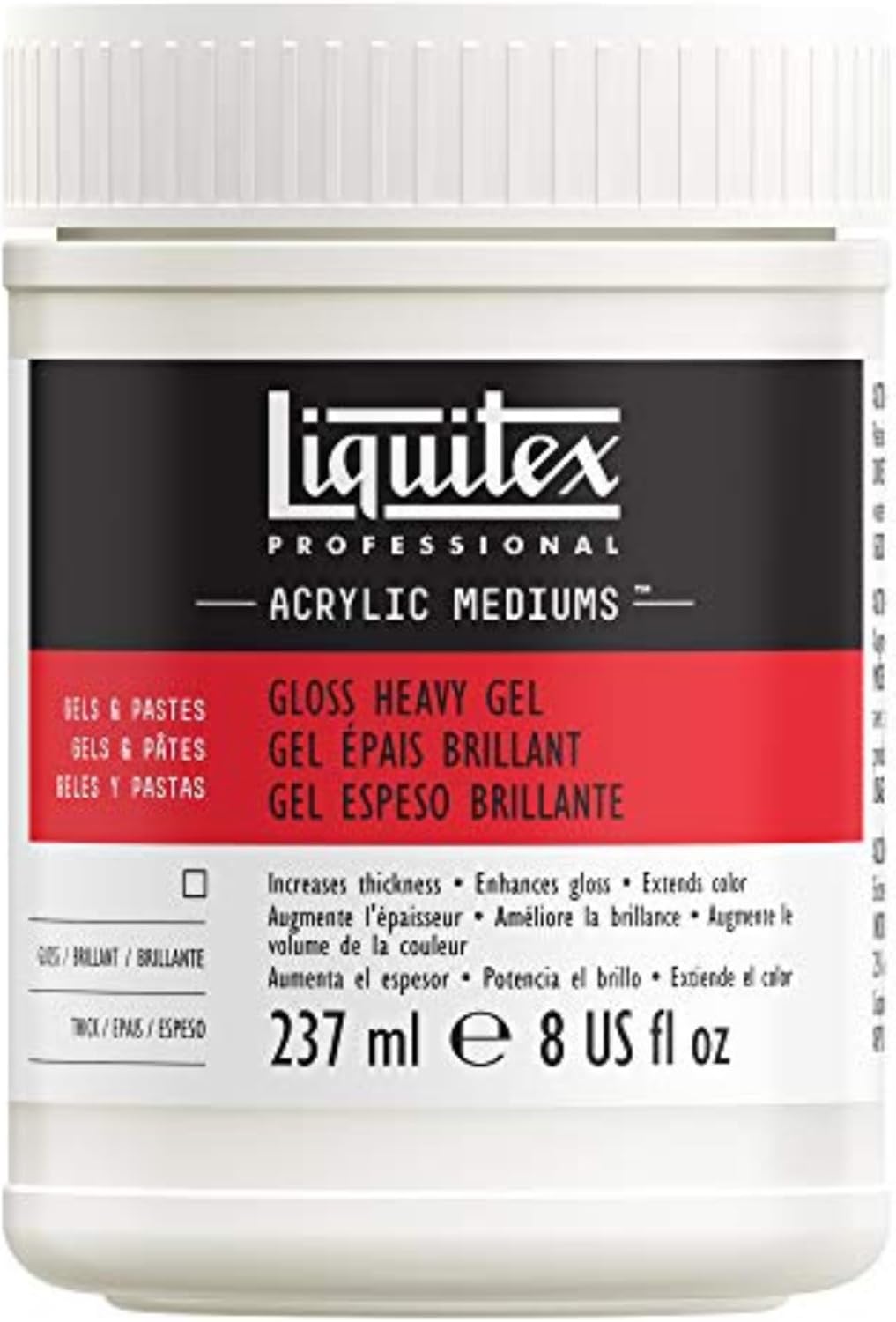 Detalle de Liquitex Additif - Médium Mat Flacon 237 ml (Lot de 1)
