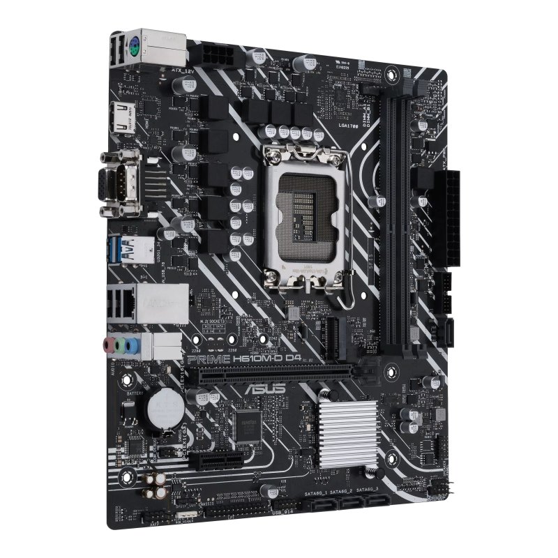 Detalle 2 de Asus PRIME H610M‑D D4 placa base micro‑ATX