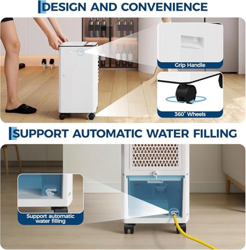 Thumbnail 4 de Thaookte 3-in-1 Klimagerät Luftkühler mit 7L-Wassertank – leise, effizient und vielseitig