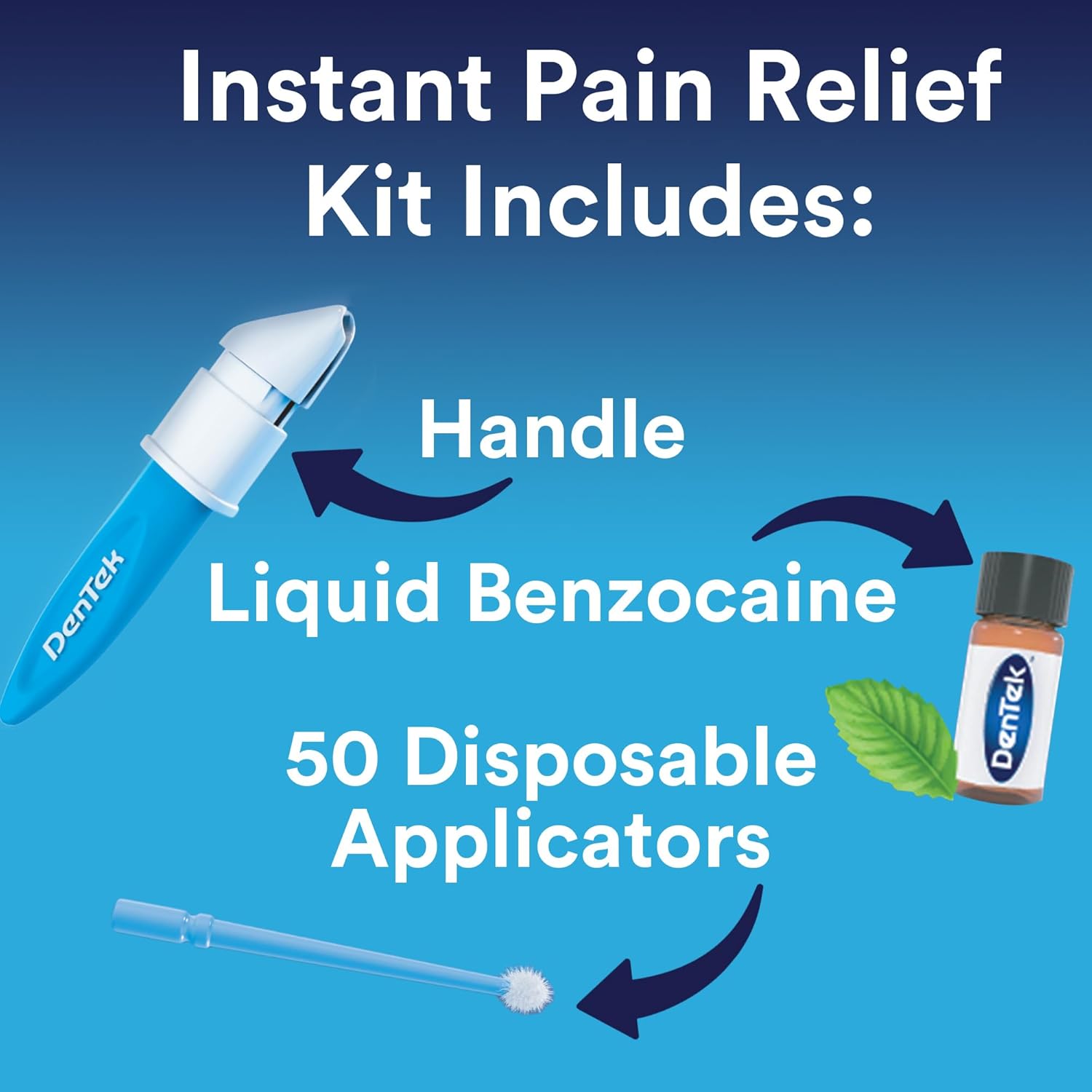 Detalle de DenTek Oral Pain Relief Kit 50 Treatments