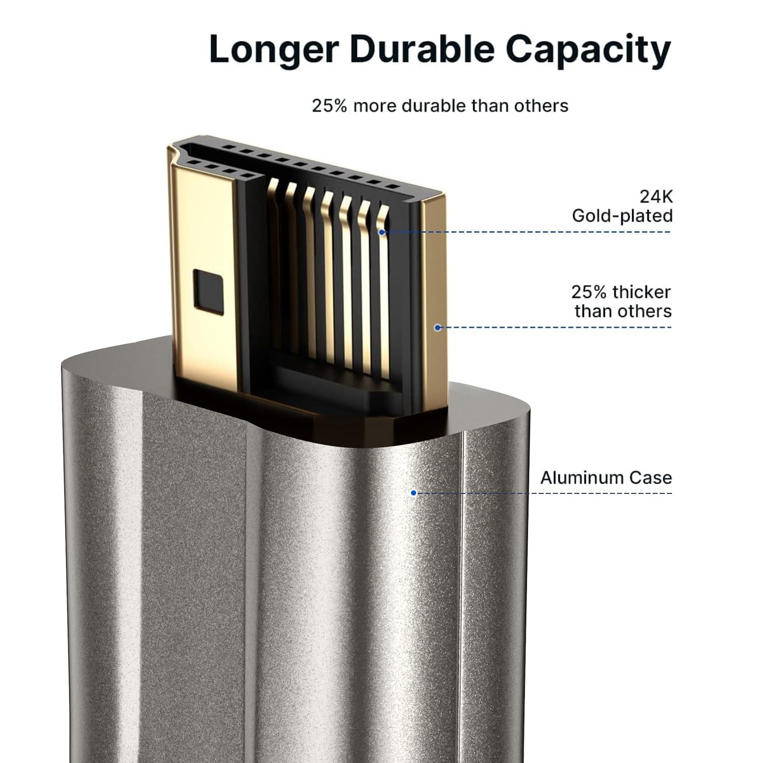 Thumbnail 4 de 8K HDMI 2.1 Kabel 10m – Fiberoptik, 48 Gbps, 8K@60Hz / 4K@120Hz, eARC