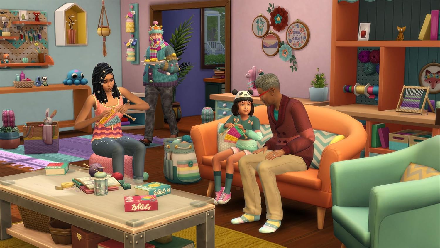 Thumbnail 2 de The Sims 4 Nifty Knitting (SP17) – A crafty little Stuff Pack for PC/Mac