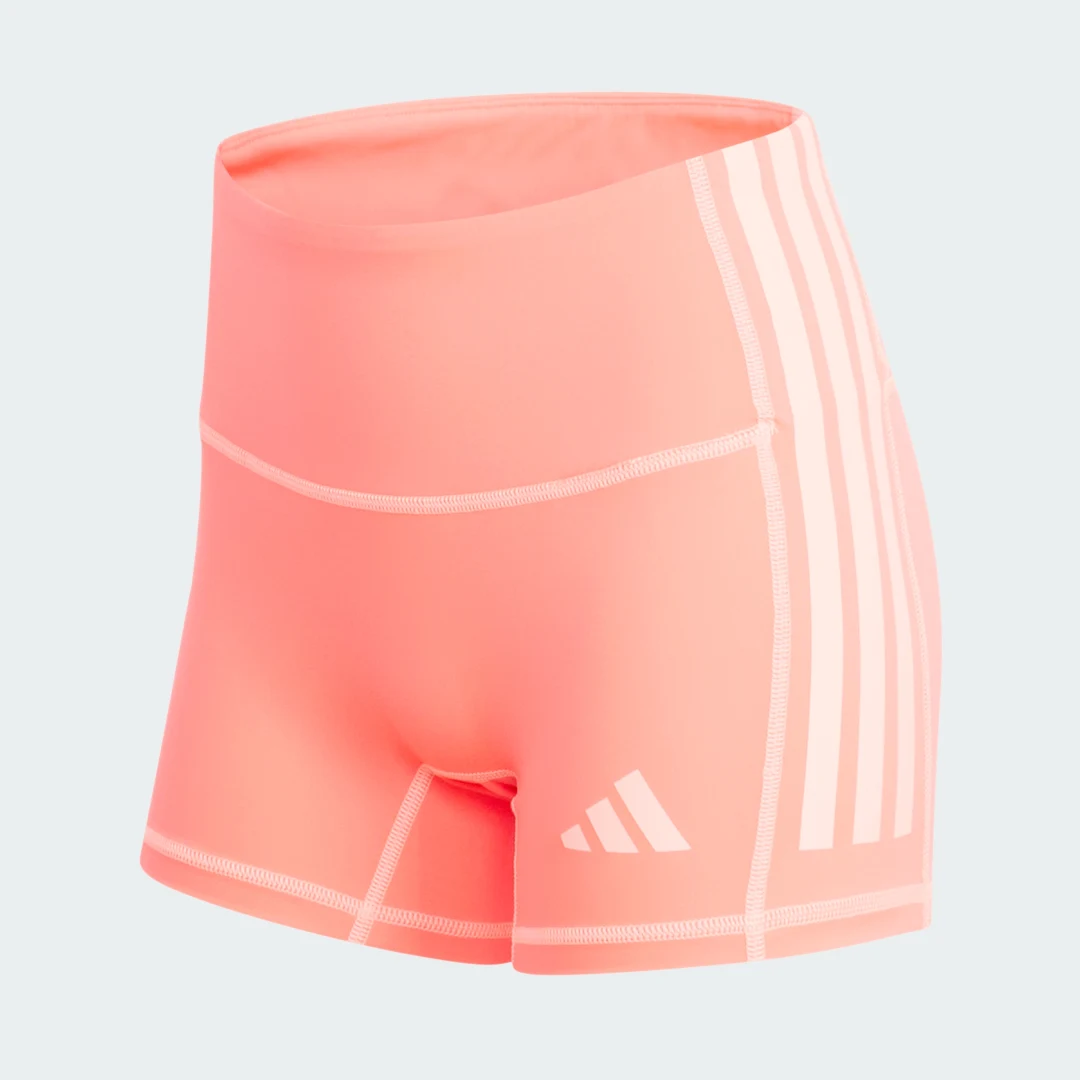 Detalle 2 de Pantalón corto de voleibol 3 Stripes de Adidas — Rosa