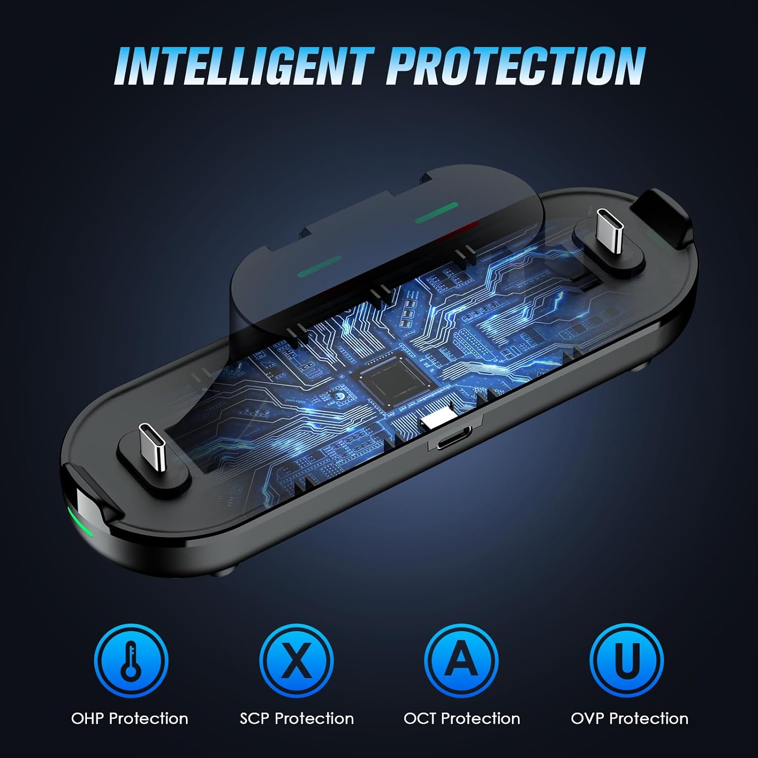 Thumbnail 2 de VidPPluing 2 Pack Switch Controllers with Charging Dock: A Practical 2-Controller Bundle for Switch, Lite, OLED, and PC